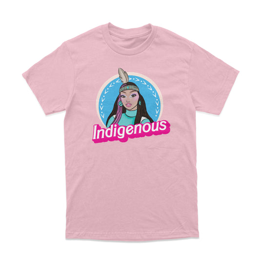 Indigenous Doll Tee Baby Pink